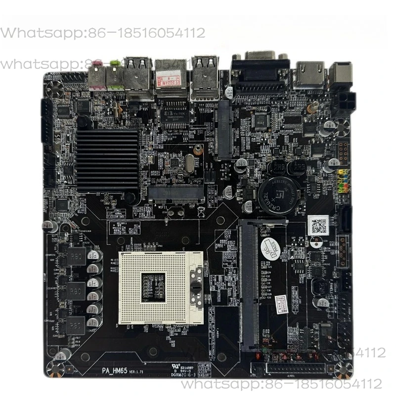 Mini Motherboard PA_HM65 HM55S VER 1.4/1.6/1.71, Equipped with HDMI & VGA Ports        Can you provide more details about this p