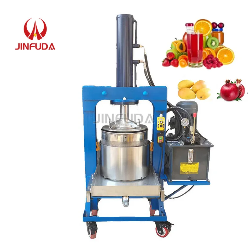 2026-Automatic Hydraulic Cold Press Cassava Hydraulic Press Pressing Dewatering Juicer Machine for Cassava
