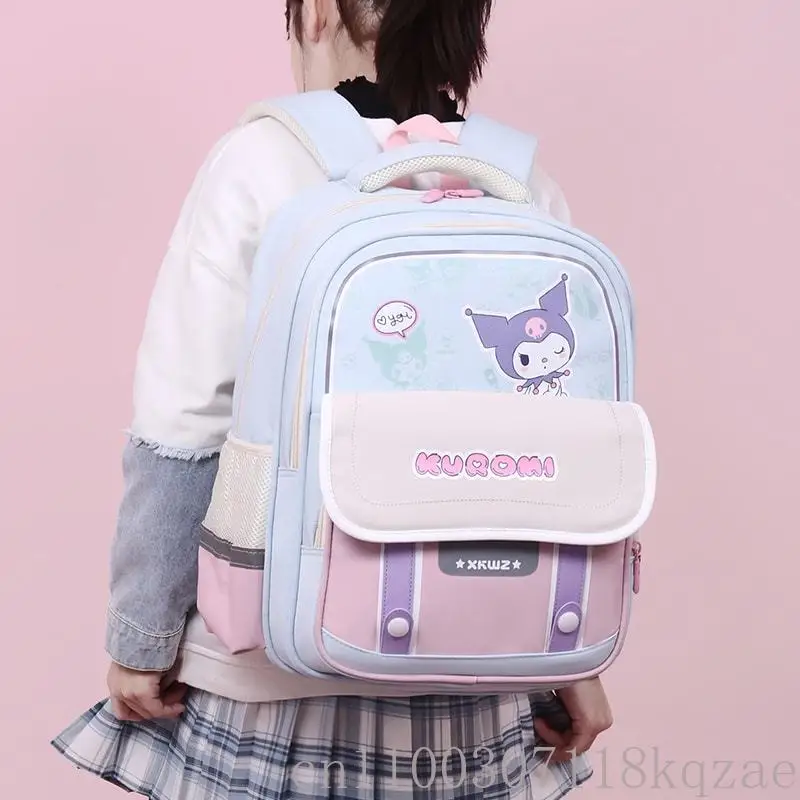  Backpack Kuromi Anime Large Capacity Student School Bag for Children Boys and Girls Cute Cartoon