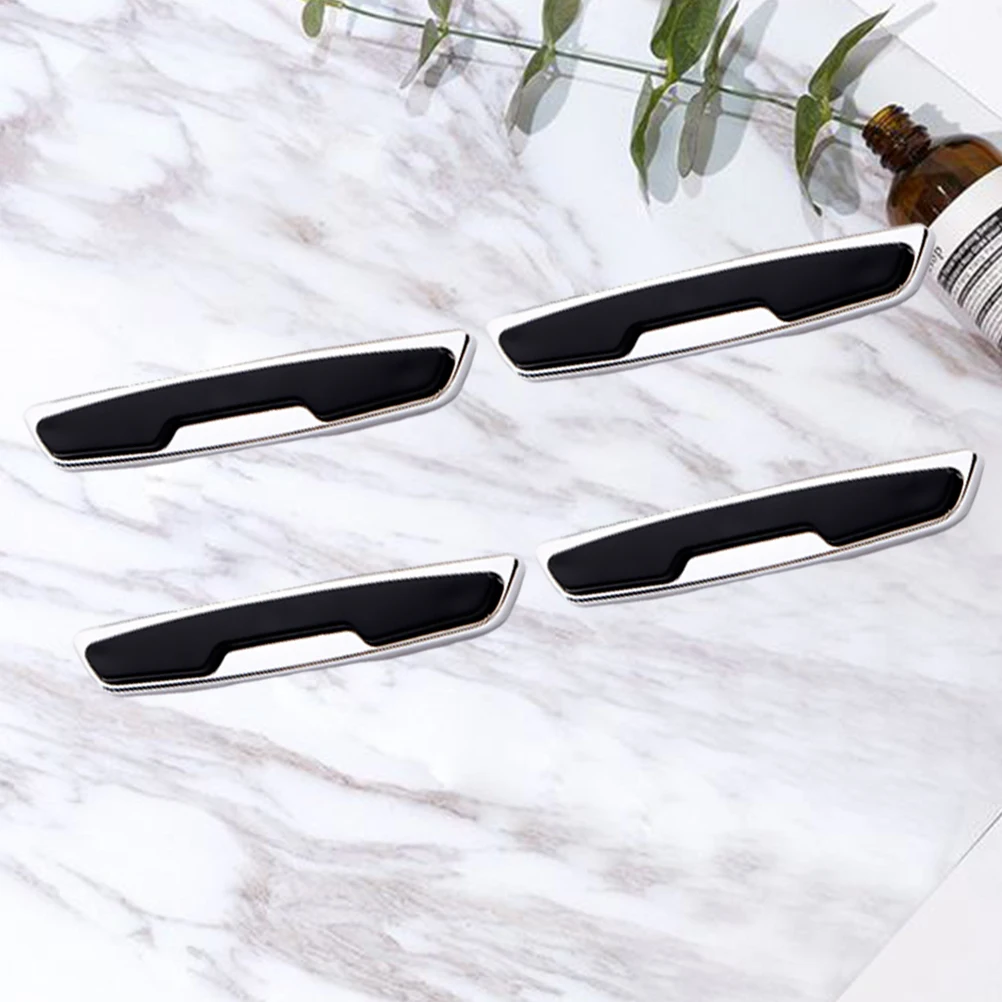 

4pcs Car Door Edge Guard Protectors Durable Soft Material Universal Fit Elastic Bumper For Most Vehicles Door Protection Anti