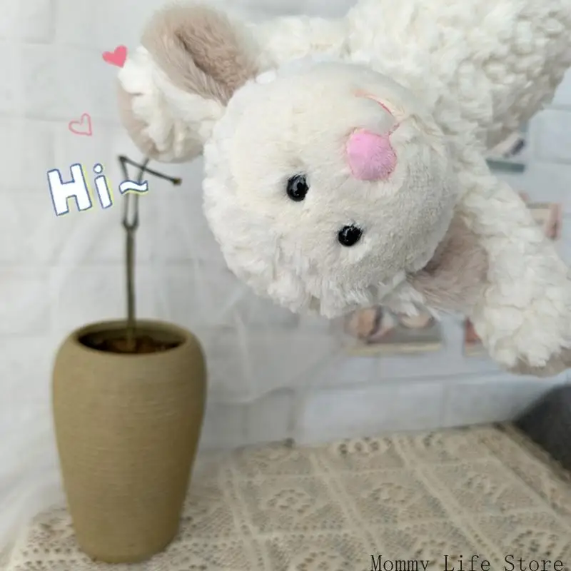 

Мягкие плюшевые игрушки с изображением ягненка, комфортная кукла для детей, декор для детской комнаты, детская кукла для сна,