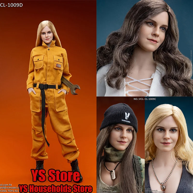 

VERYCOOL VCL-1009 1/6 Female Soldier Emma Watson Sweet Head Sculpt Battle Magic Girl Model Accessory For 12'' Action Figure