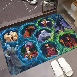 MINISO Disney Ursula the Villain Cartoon Print Doormat Non Slip Rug Kitchen Drying Mat Washable Living Room Home  Bath Floor Mat