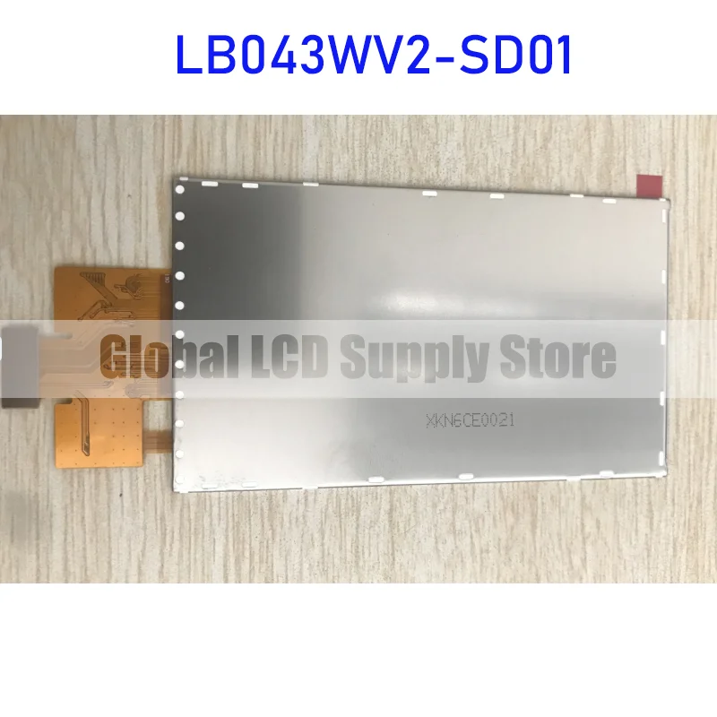 

LB043WV2-SD01 4.3 3,5 дюйма Оригинальный ЖК панель экрана дисплея для LG, абсолютно новый, быстрая доставка, 100% протестирован