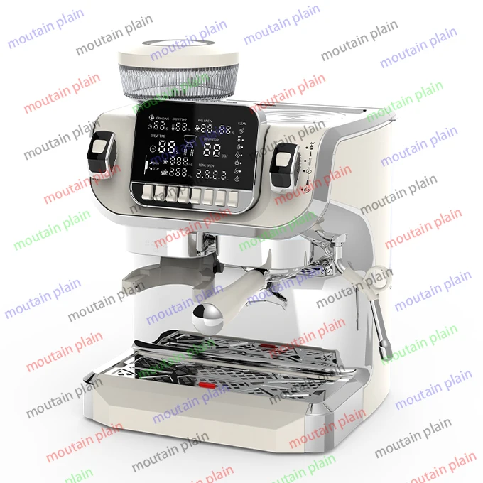 Coffee Maker 2024 Italy 15 Bar Single Serve Coffee Machine Professional Cappuccino  For Home Hotel