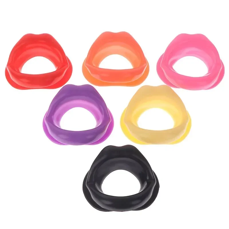 Silicone Rubber Face Slimmer Exercise Mouth Piece Muscle Anti Wrinkle Lip Trainer Mouth Massager Exerciser Mouthpiece Face Care