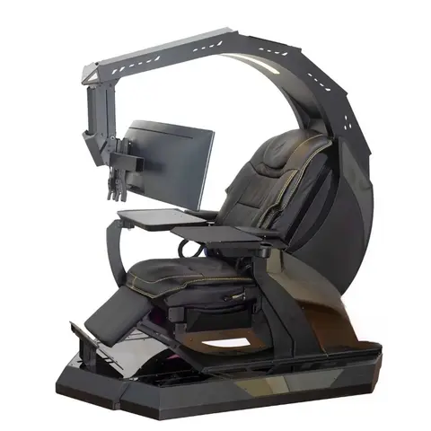 GM-520 GIMI Gaming Cockpit Chair, Zero Gravity Tilt Workstation Chair, Work Triple Five Display Tilt Rig VR