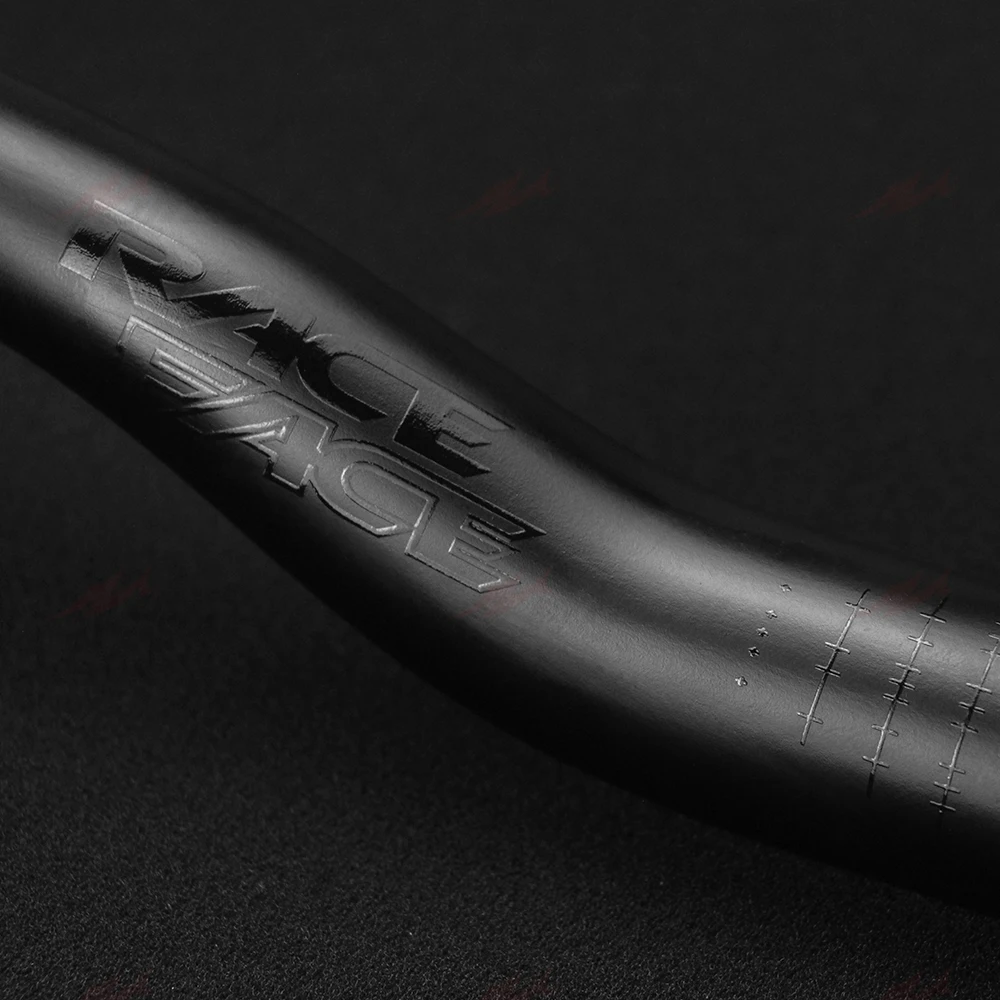 Race Face Next Mountain Bike Black Paint Gloss Logo Full Carbon Handlebar Carbon Bicycle Handlebar MTB parts 31.8*660-740mm