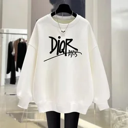 Mulheres de luxo hoodies harajuku y2k designer das mulheres alta qualidade pulôver moletom feminino casual vintage roupas na moda