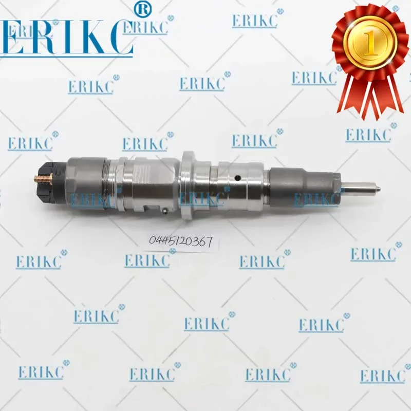 

ERIKC Fuel Injector 0445120367 Common Rail Fuel Diesel Injector 0445 120 367 for Bosch Cummins QSB4.5/QSB6.7 Diesel Engine