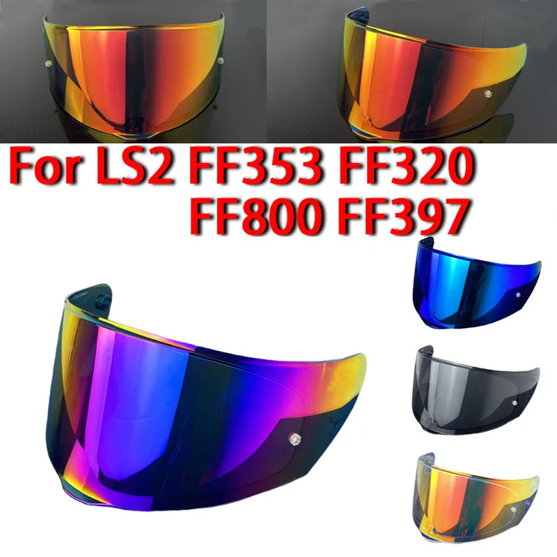 Visera para LS2 Visors for FF320 Stream FF353 Rapid FF328 FF800 Motorcycle Helmet Original Replace Extra Lens