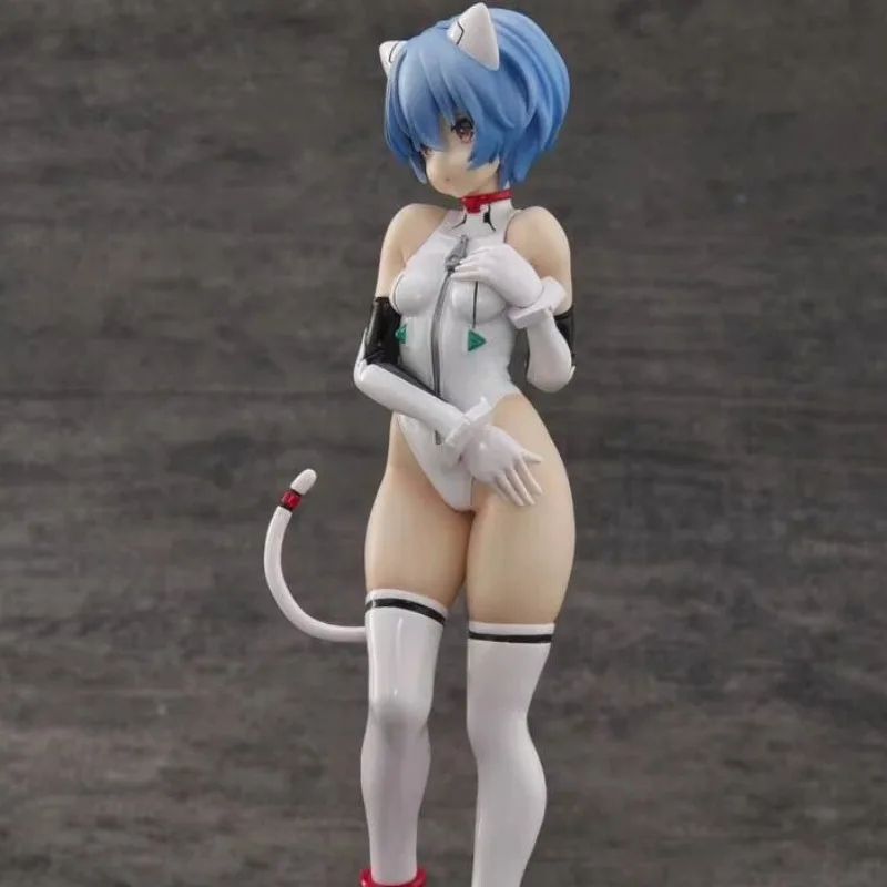 新アニメgk-eva-綾波レイ-可愛いフィギュア-樹脂製diy組み立て式-ホワイトモデル-おもちゃ-人形-飾り物-ギフト