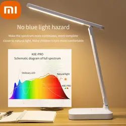 Xiaomi-テーブルまたはベッドサイド用のUSB充電式タッチセンシティブランプ,人間工学に基づいたベッドサイドテーブルまたはデスクランプ,夜間の読書に最適