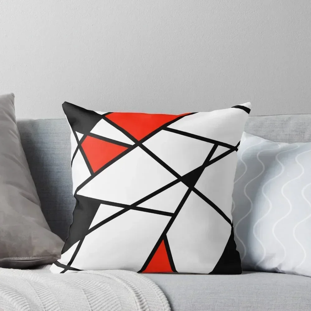 

Red modern geometric pattern Throw Pillow Cushions For Sofa Sofa Pillow Cover Pillows Aesthetic Cushions For Children pillow