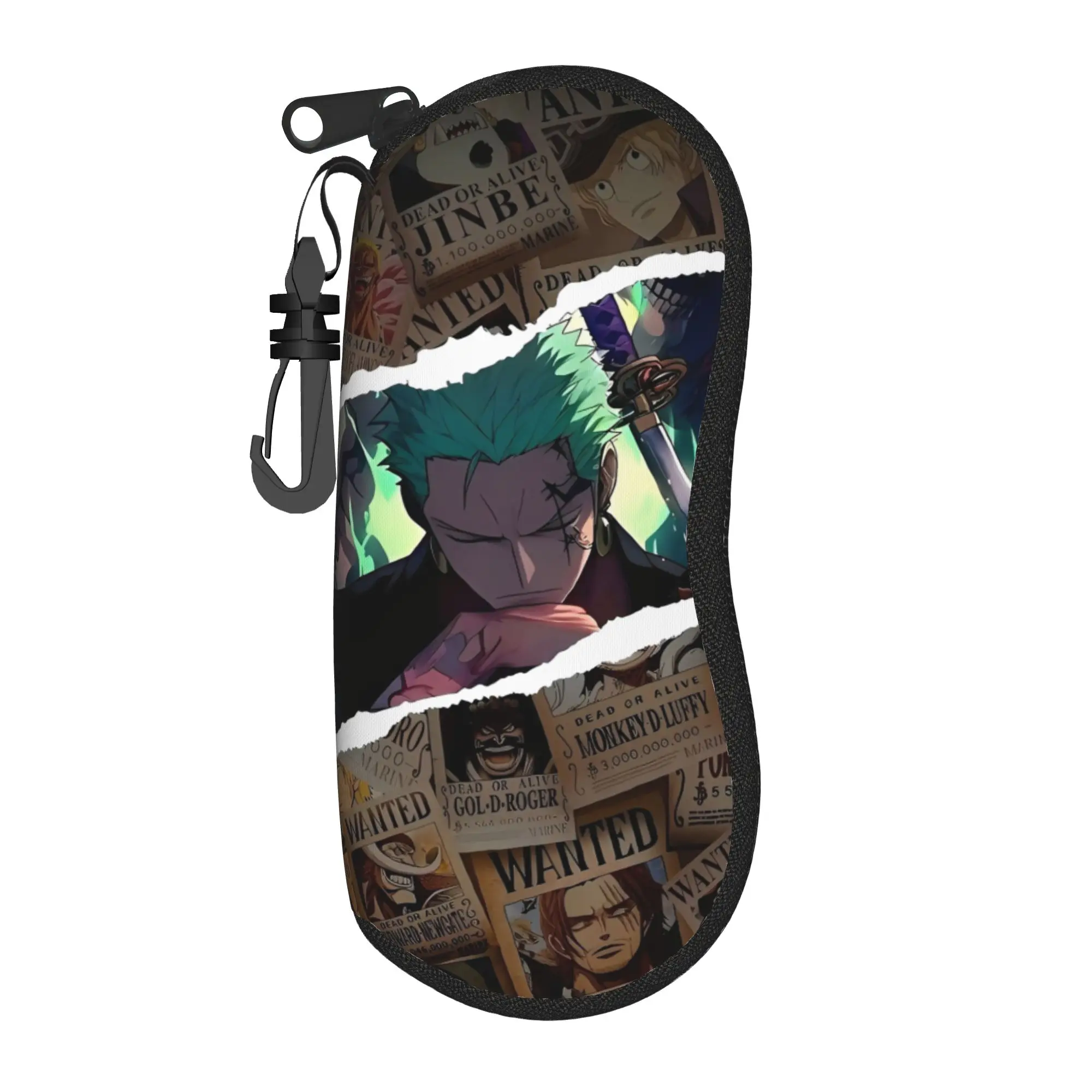 One Piece Glasses Case Unisex Anti-Fall Accessories Luffy Japanese