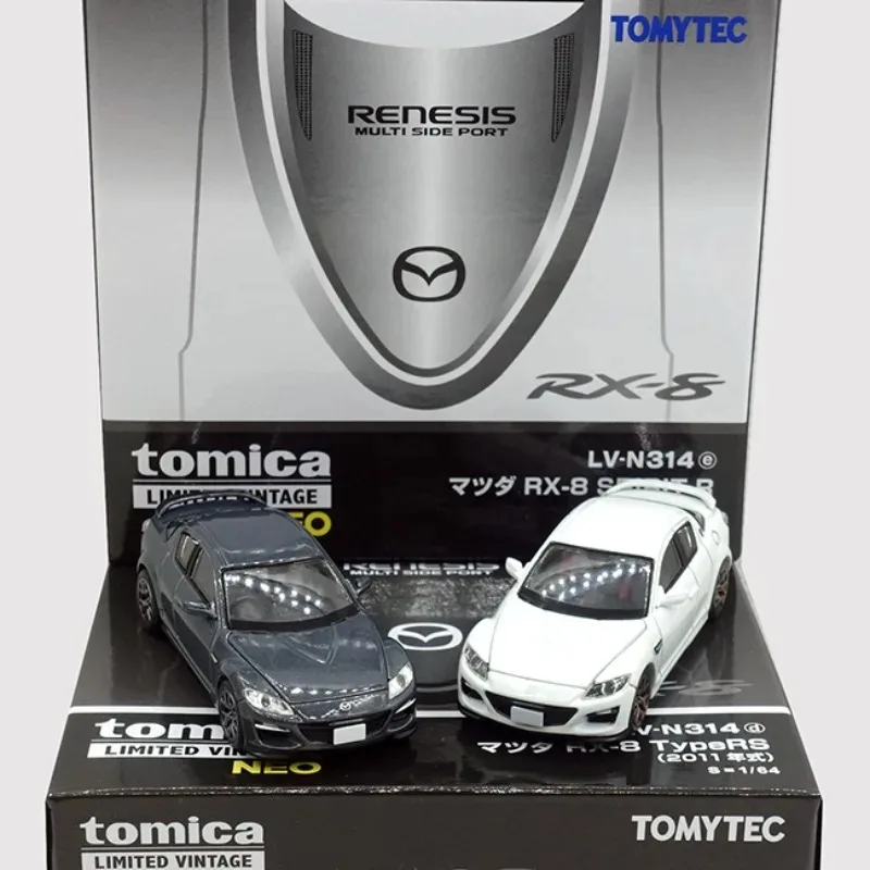 TAKARA TOMY TOMYTEC TLV-N314e/d Mazda RX-8 TypeRS SpiritR Alloy Motor Vehicle Toy Die-casting Metal Model Collection Boy's Gifts
