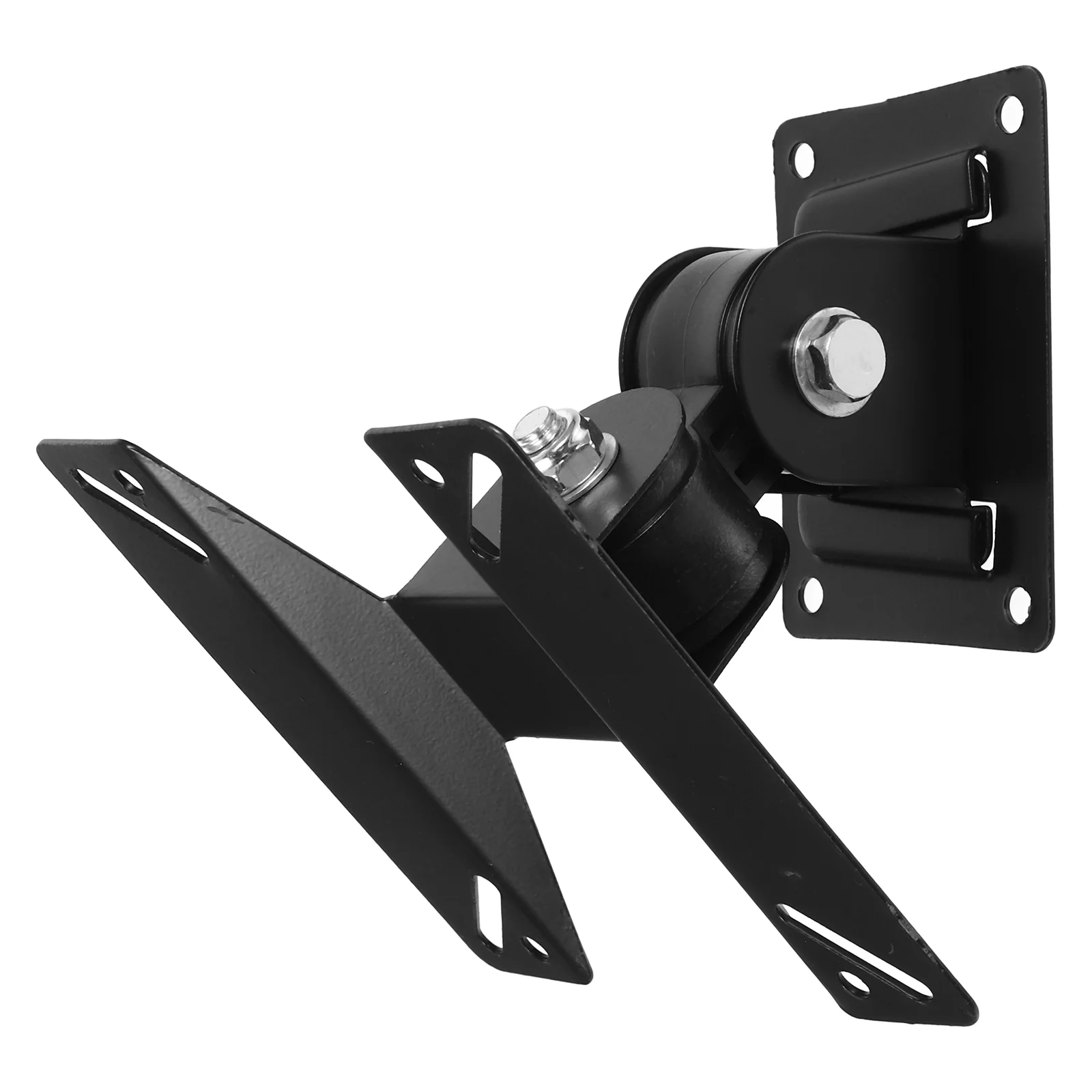 Television Wall Mounted Bracket Small Hanging Hanger Black Iron Table Top Stand