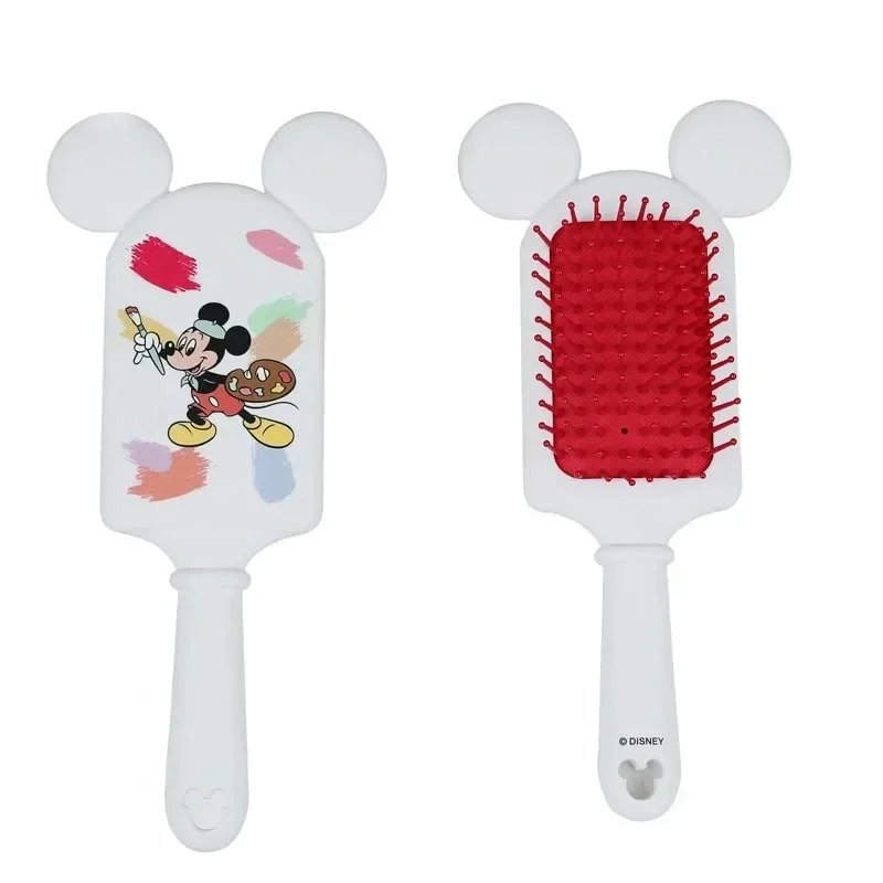 Disney Mickey Air Cushion Massage Combs Minnie Mouse Cartoon Anime Figures Children Comb Hair Brush Hairdressing Tool Kids Gifts