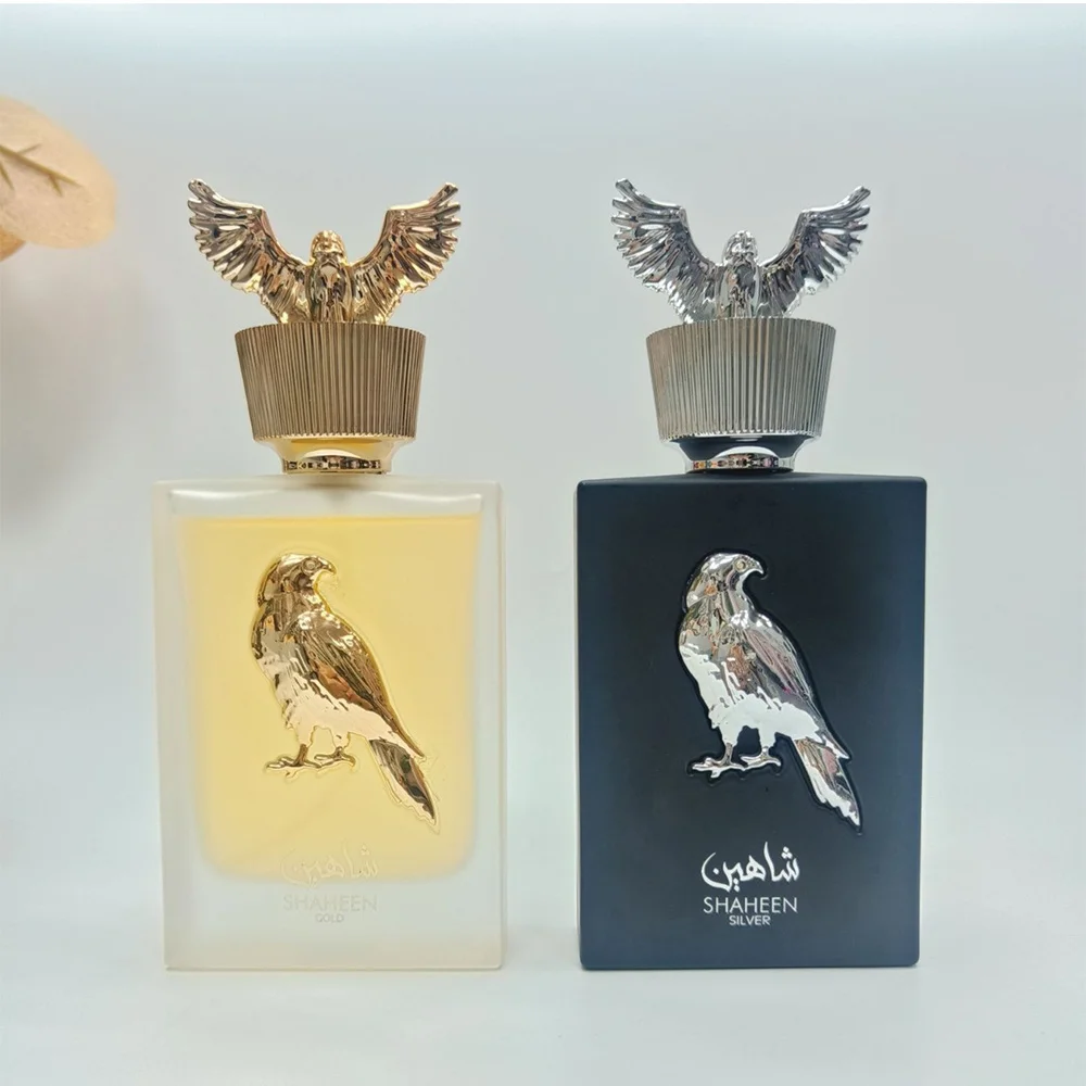عطور SHAHEEN للرجال، عطر فاخر أسود ذهبي Eau De Parfum، عطور خشبية تدوم طويلاً، عطر ساحر للمواعدة #5