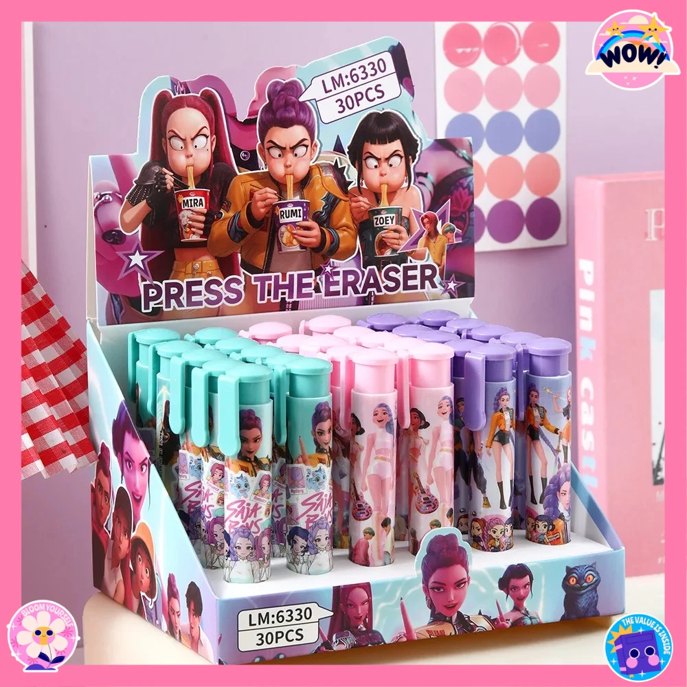 

Ластик-корректор K-POP в форме ручки «Отряд охотников на ведьм» — высококачественная канцелярия для начальной школы