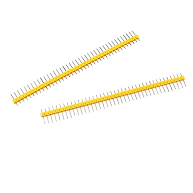 10 Stück 40Pin 1x40 einreihiger Stecker 2,54 mm zerbrechlicher Stiftleisten-Anschlussstreifen – Detail 3