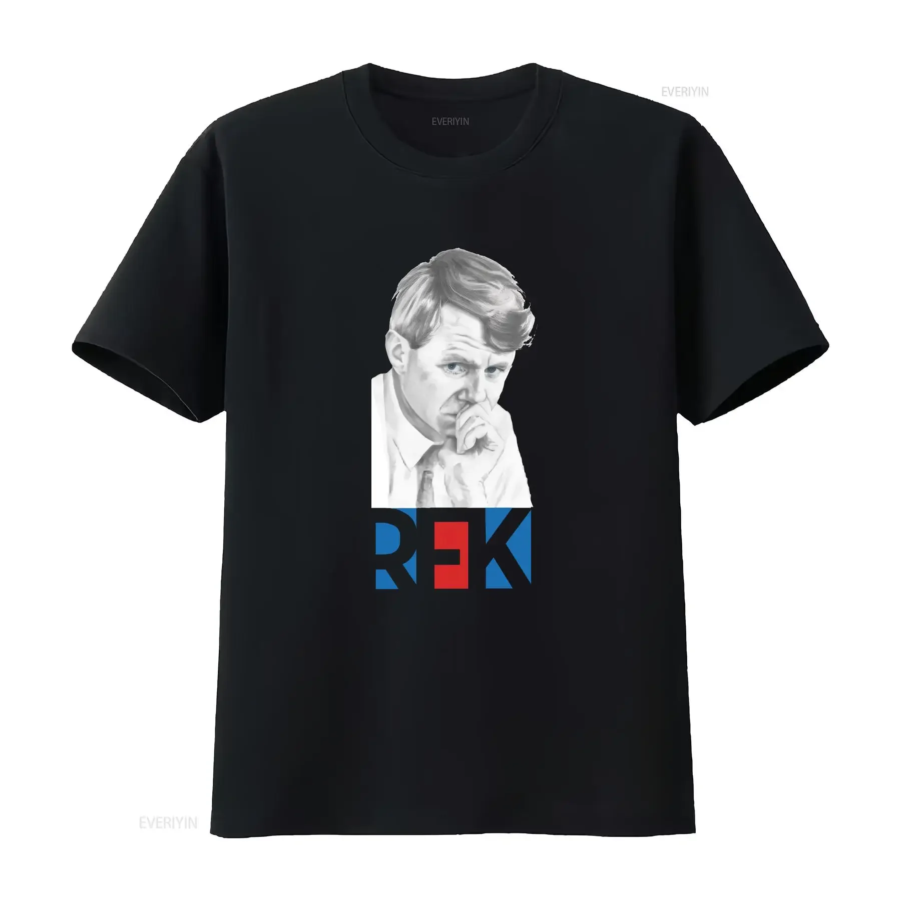 Robert F Kennedy T Shirt RFK PortraiT vintage Washed graphic Breathable Top For Everyday Wear Slightly Unisex Stretched Casual