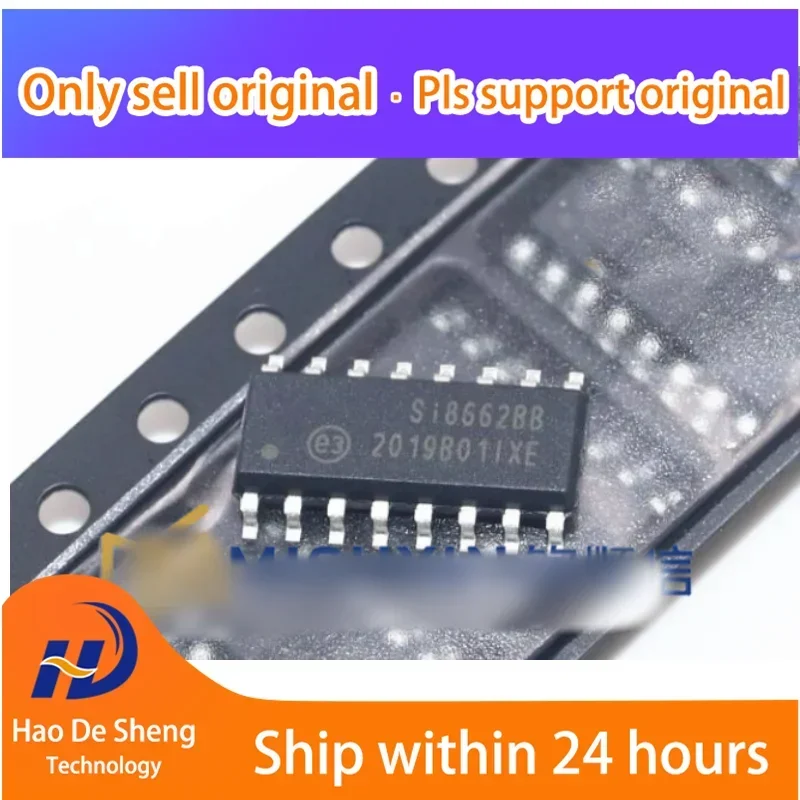 

10PCS/LOT SI8662BB-B-IS1R SI8662BB SOIC-16 New Original In Stock