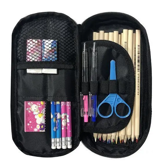 Genshin Impact Case Box For Elementary And Middle School Students Boys Stationery Pencil Bag Large Anime