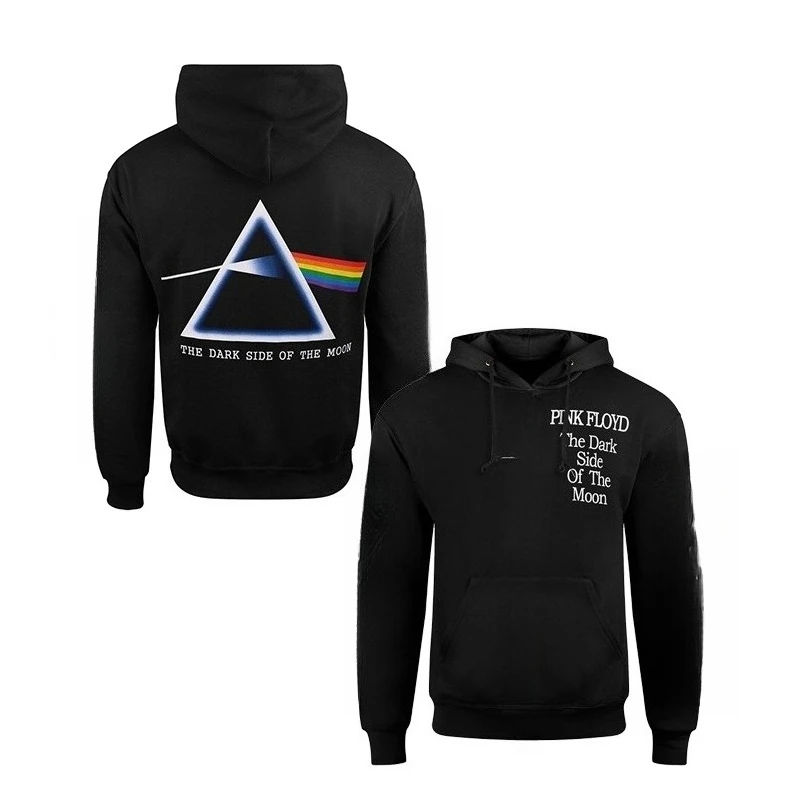 Pink Floyd Band Pink Floyd Psychedelic Rock Style، سترة من القطن الأمريكي بغطاء للرأس من الصوف للرجال والنساء