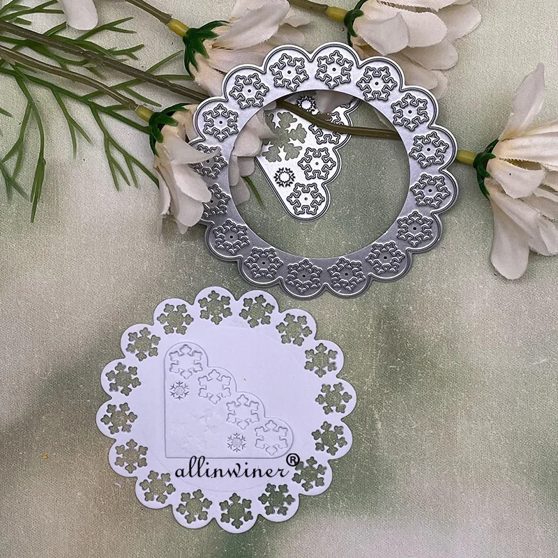 

Металлические вырубные формы для вырезания угловых элементов в виде снежинок, трафареты для скрапбукинга, альбомов, бумажных открыток, тиснения