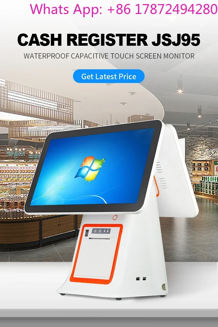 Sistema POS Accouchement All In One Touchscreen POS Computer Cajero System With POS Software