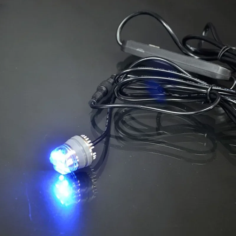 20W blue strobe light hide away