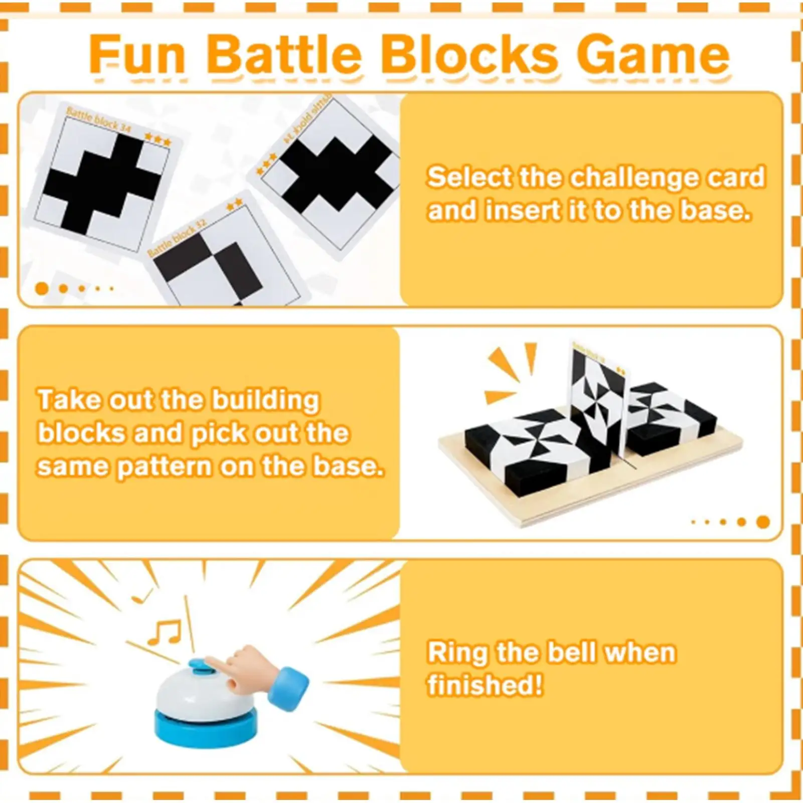 Houten blokpuzzel Brain Teaser Educatief speelgoed Reisfeest Familiespel voor kinderen Tieners Homeschooling, Home Classroom Camp