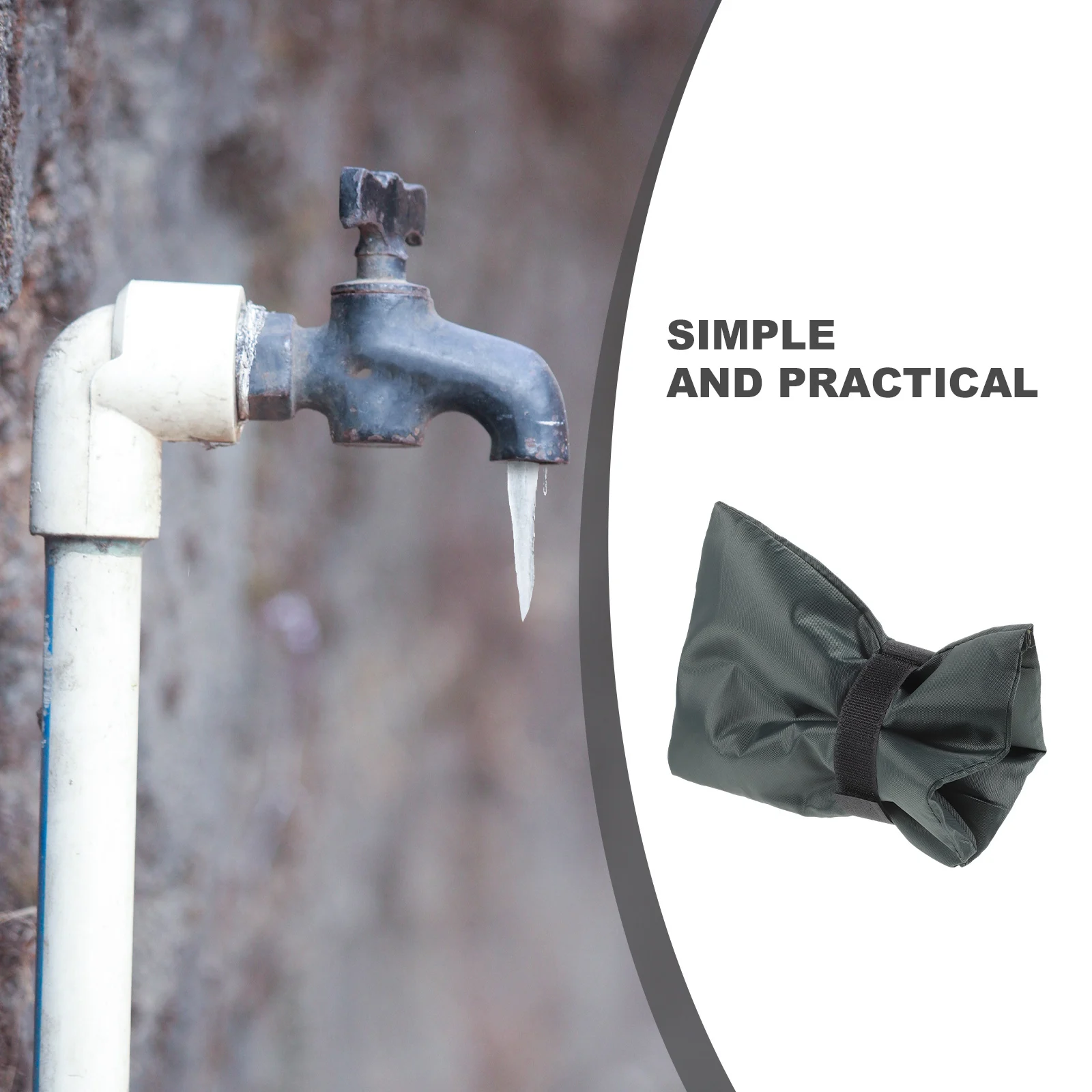 

Anti-Freeze Outdoor Faucet Cover Winter Protection Bag Frost-Proof Snow-Resistant Tap Protector Waterproof Durable