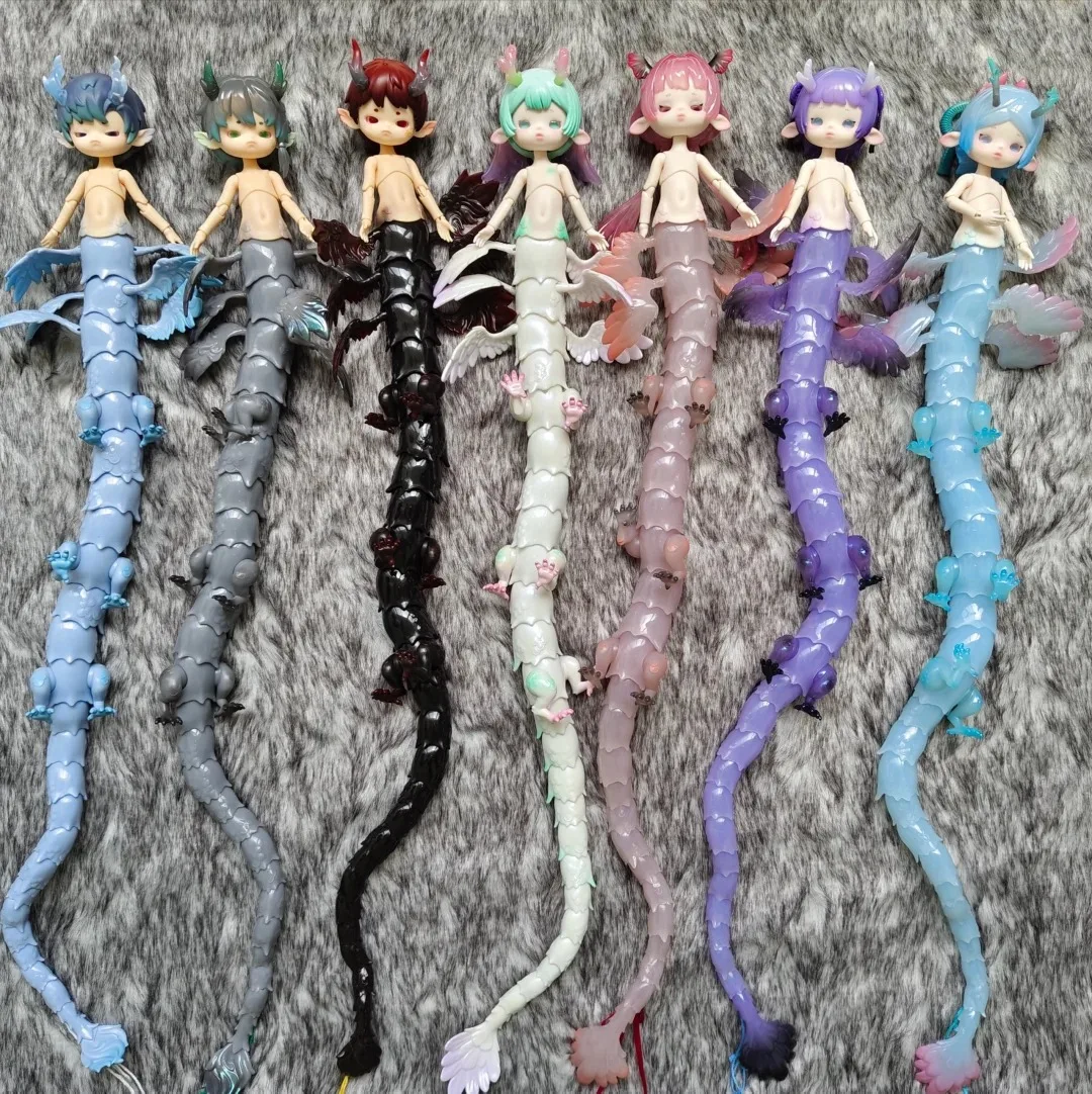 

Penny's Box Dream Of Encountering Dragons Series BJD Blind Box 1/12 Action Figures Desktop Ornament Mystery Bag Birthday Gift