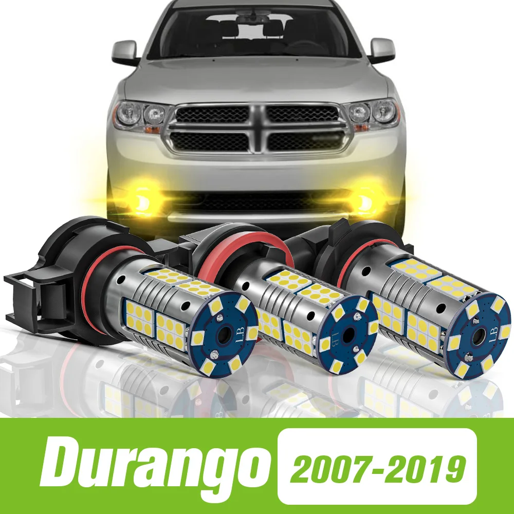 

2pcs For Dodge Durango 2007-2019 LED Fog Light 2008 2009 2010 2011 2012 2013 2014 2015 2016 2017 2018 Accessories