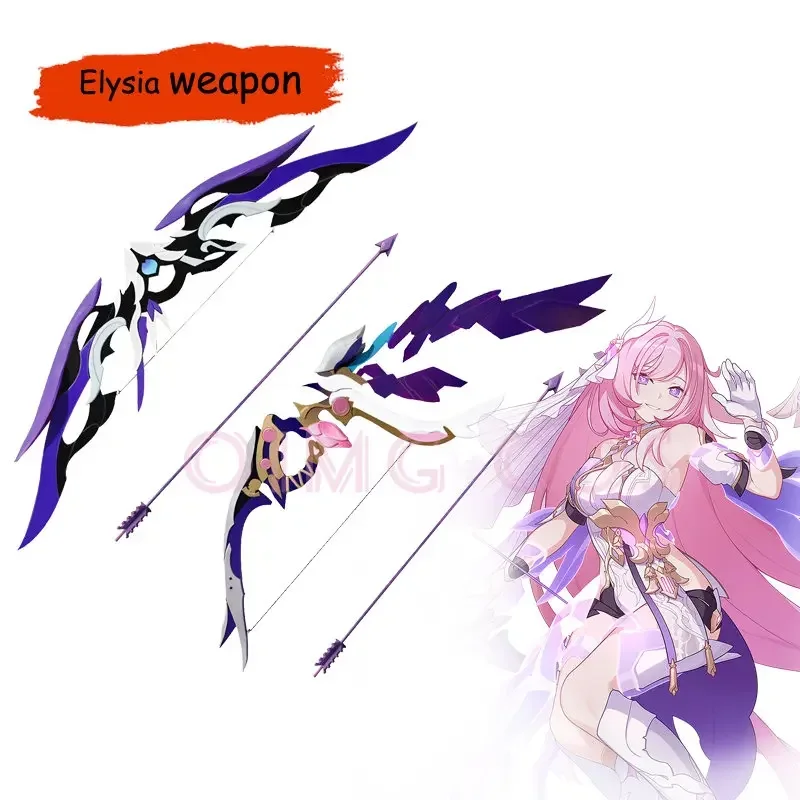 

Elysia Cosplay Honkai Star Rail Prop Suit Weapon wooden Arrows and bows