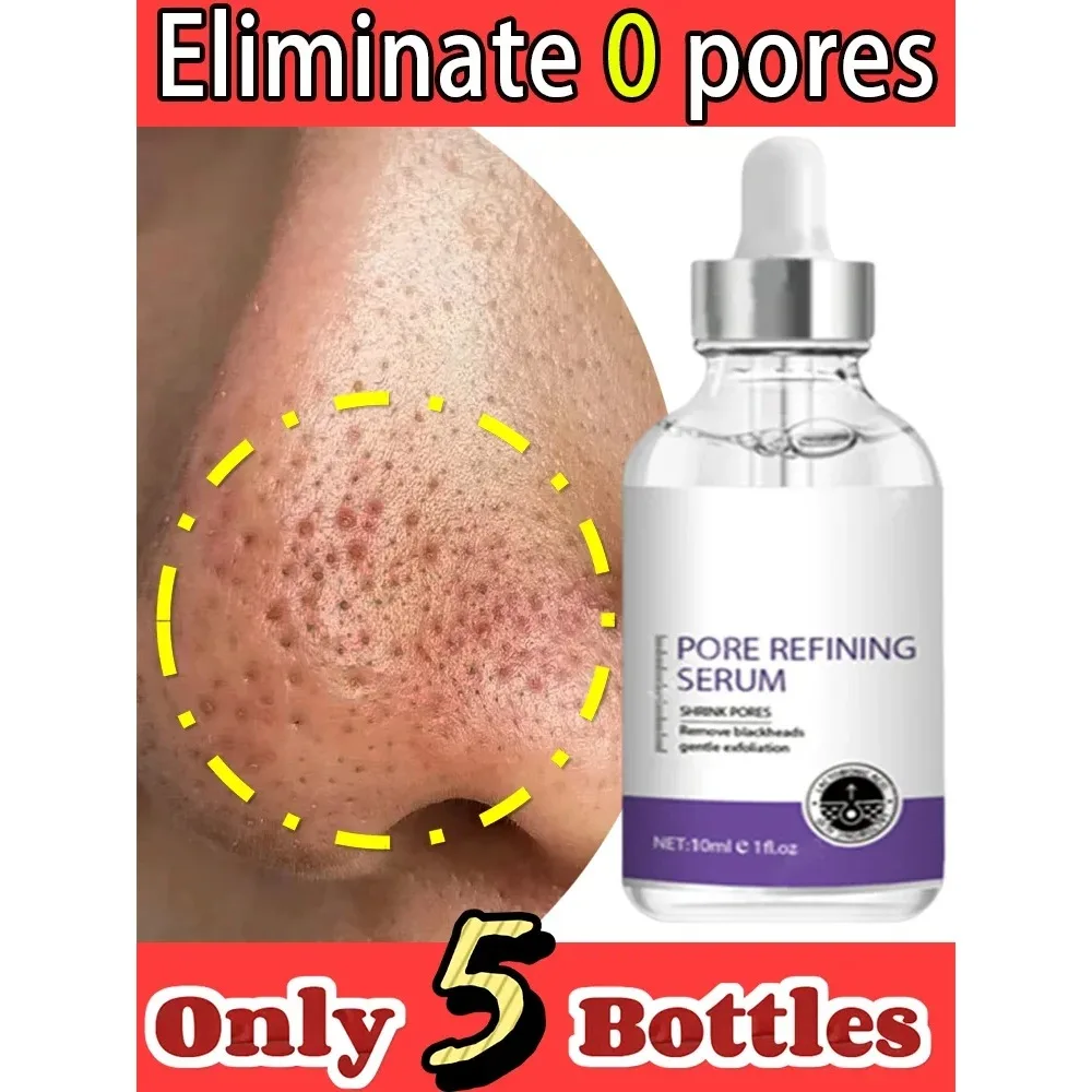 Facial Pore Shrinking Serum Fine Pores Firming Skin Increasing Skin Elasticity Moisturizing Brightening Essence Skin Care