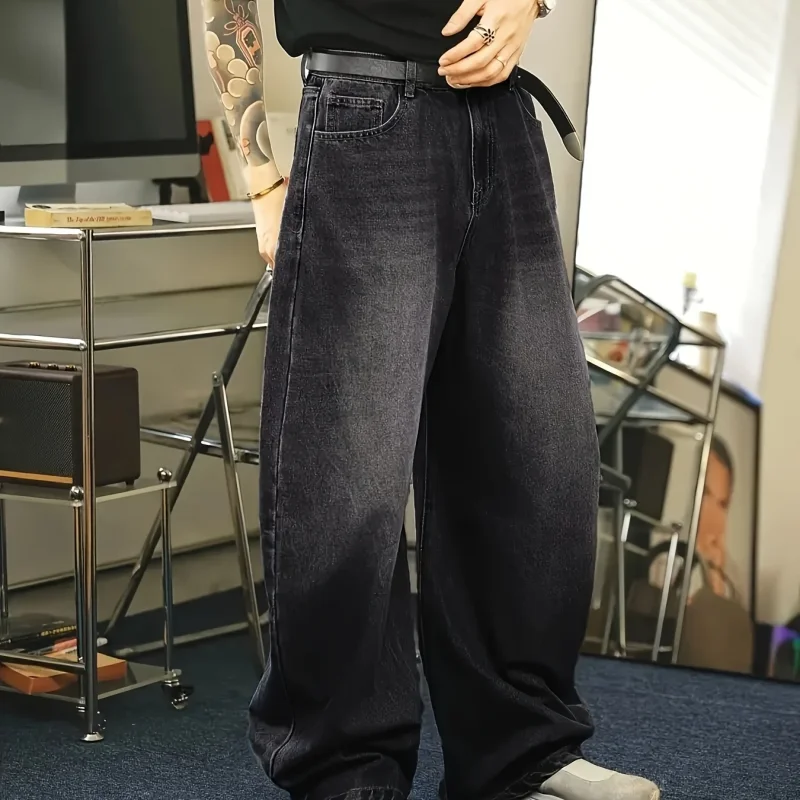 calça larga masculina