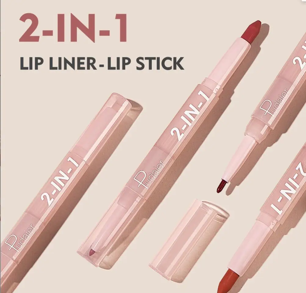 Waterproof Lip Liner Nude Pigment Lips Makup Lipliner Pencil Long Lasting Easy To Wear Women Matte Lipstick Pen T2600