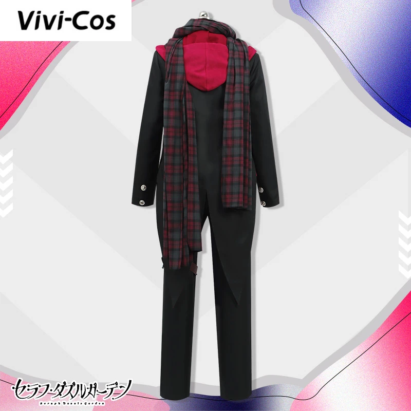 Vivi-Cos [personalizzato] Anime Vtuber NIJISANJI VOLTACTION Seraph Dazzlegarden Cool Cosplay Costume di Halloween gioco di ruolo nuovo