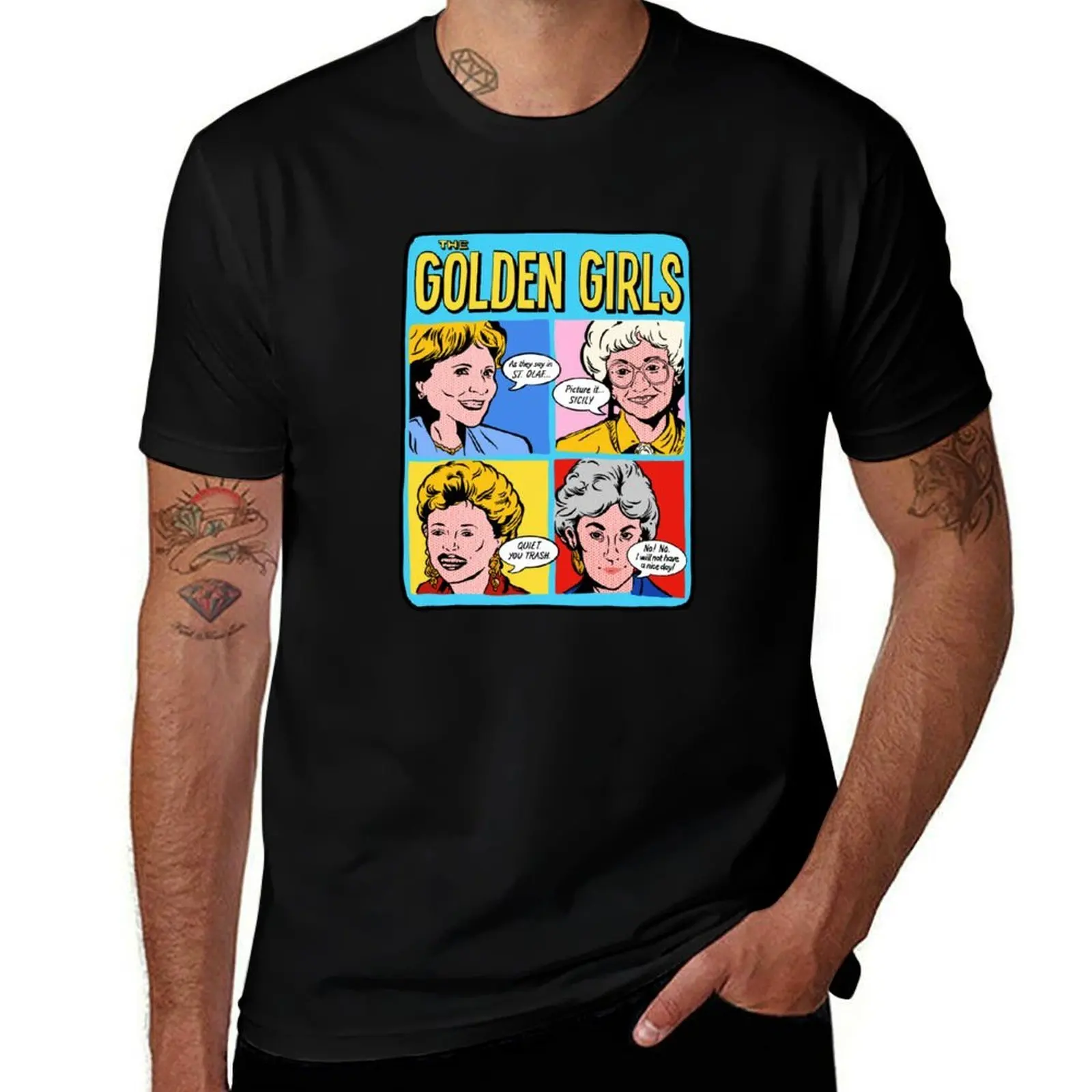 

The Golden girls T-Shirt anime tshirt man t shirts for men anime t shirts for man T-Shirt