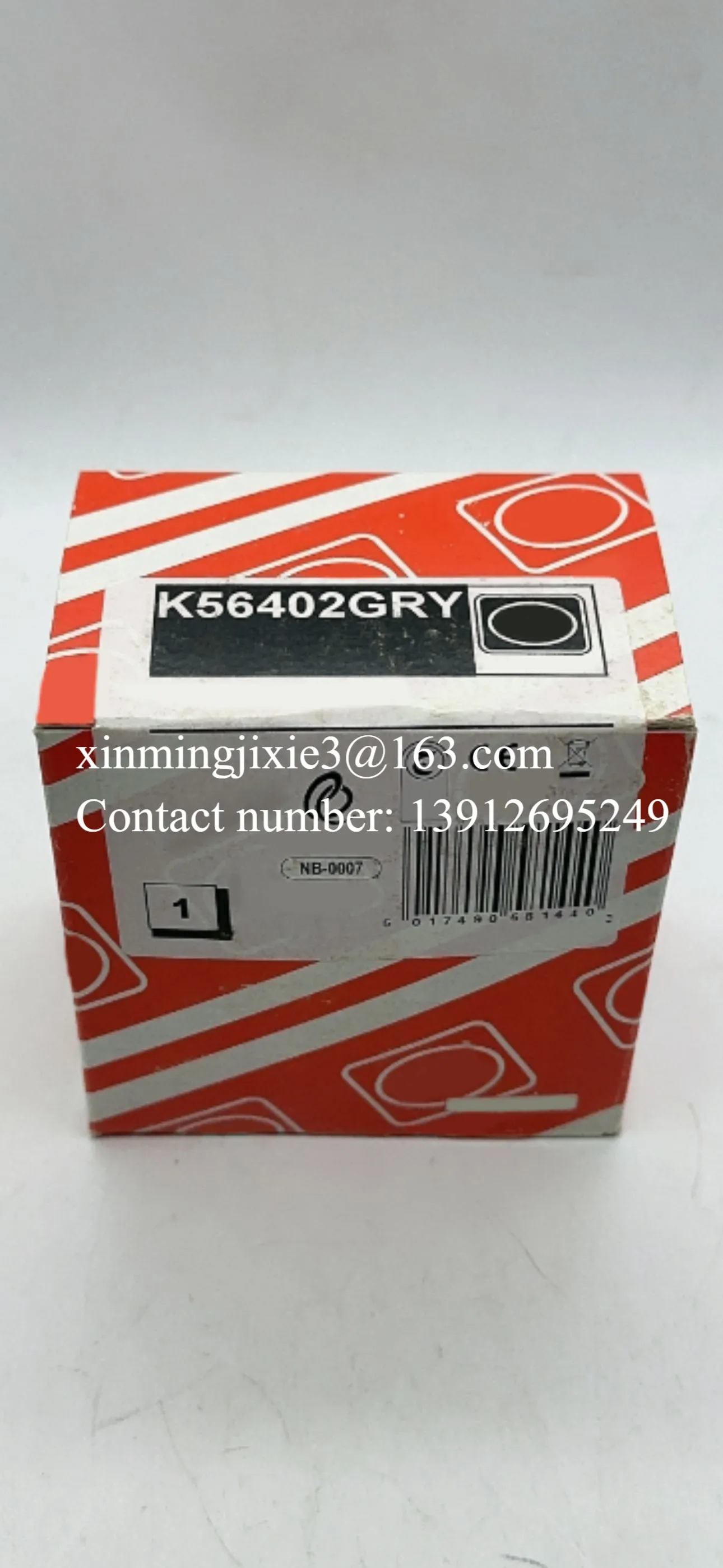 

Совершенно новый оригинальный двойной водонепроницаемый переключатель K56402GRY. Гарантия один год на складе.