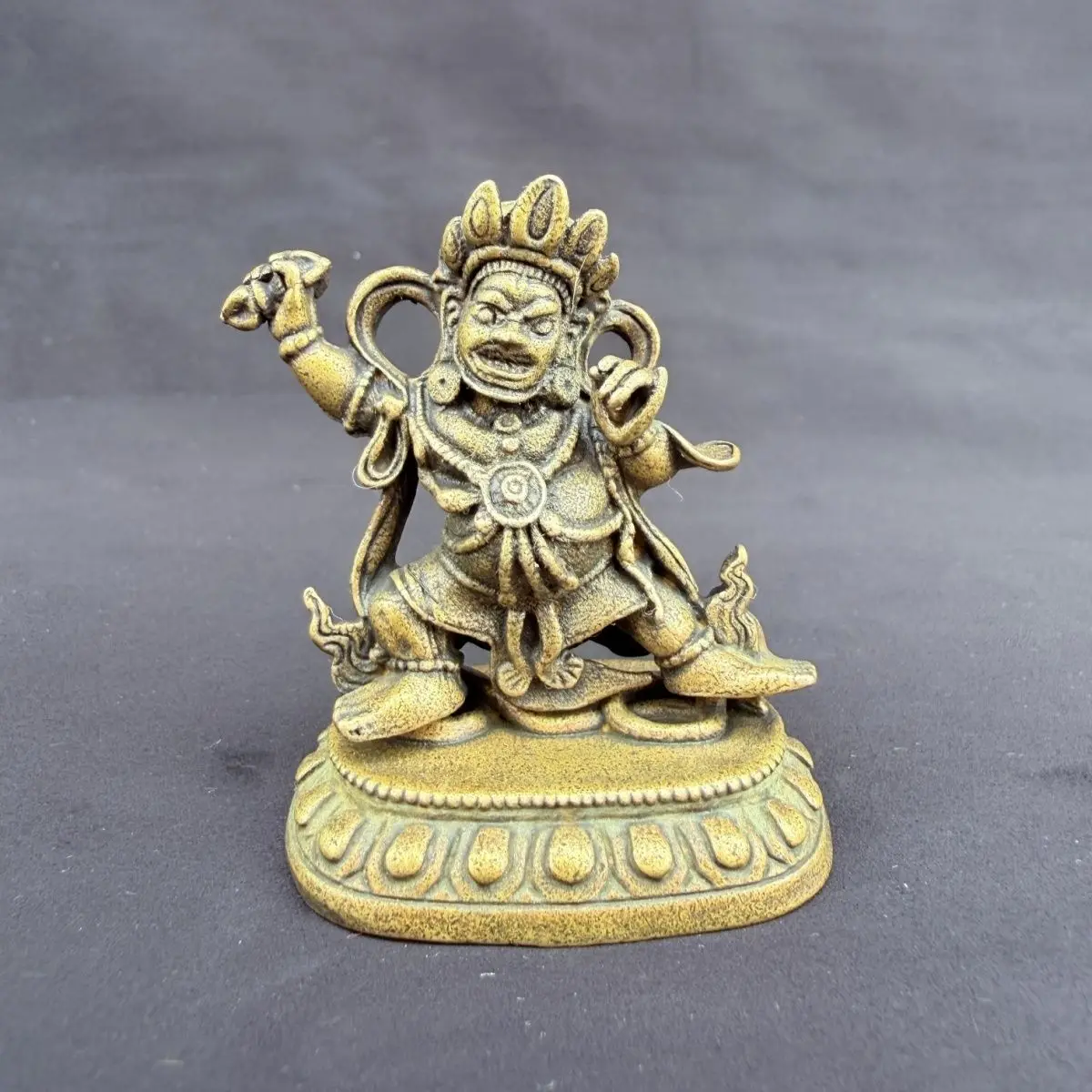 Tibet Tibetan Wrathful Dharma Protector Vajrapani Statues Figurines Lucky Ornaments Home Decoration gifts