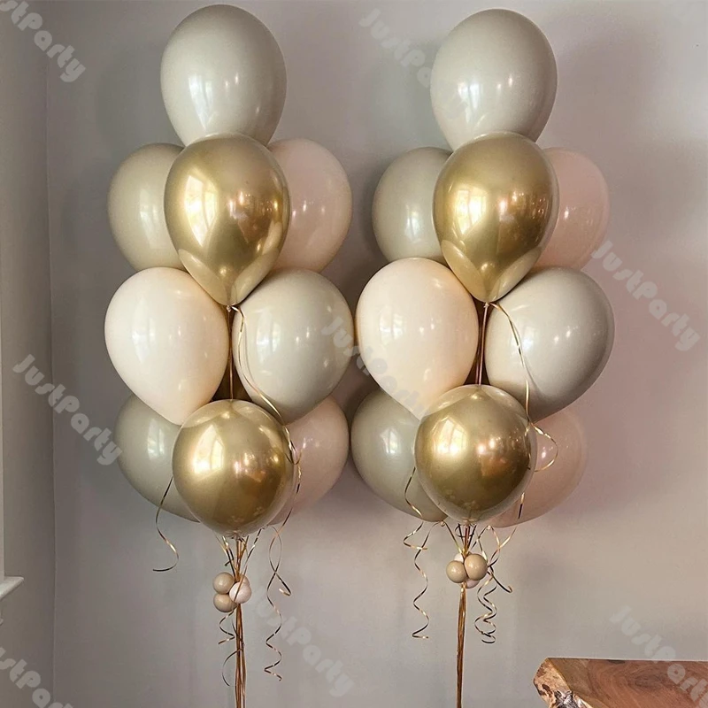 

Golden Beige Cream Balloons Decorations Wedding Boho Balloon Garland Arch Baby Shower Baptism Gender Reveal Bride Birthday Party