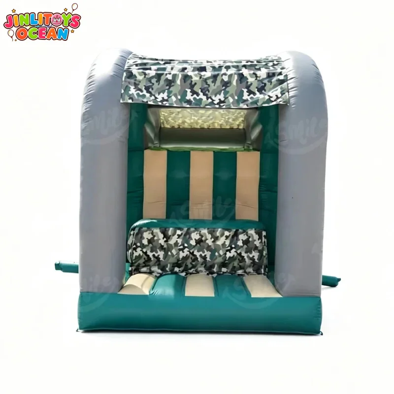 PVC Rock Climbing Wall Interactive Sport Games Inflatable Diving Platform Eco-Friendly CE Certified Commercial Outdoor Use Flat