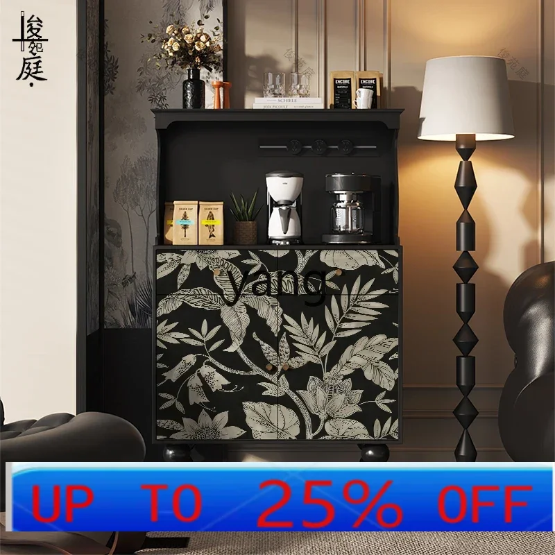 

LTT retro home dining side cabinet against the wall, entrance cabinet, restaurant storage locker