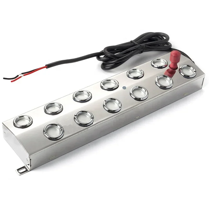 12 رأس صانع ضباب بالموجات فوق الصوتية مبيد رذاذ صناعي #2