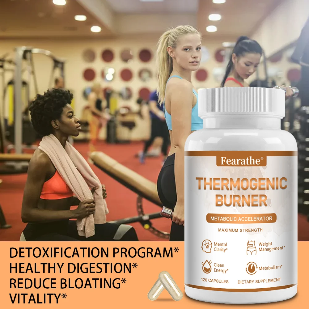 Premium Thermogenic Fat Burner - Weight Management, Clean Energy, Good for Focus and Healthy Metabolism - Nootropic Supplement