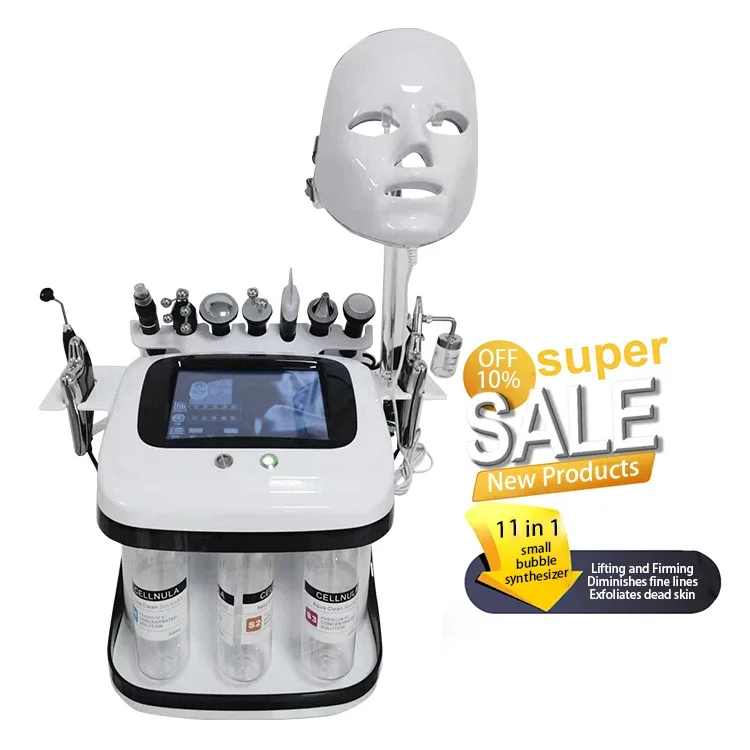 Golden Supplier Home Aqua Peel Machine, Deep Clean, Lifting du visage, Portable, 11 en 1, Nouvelle arrivée